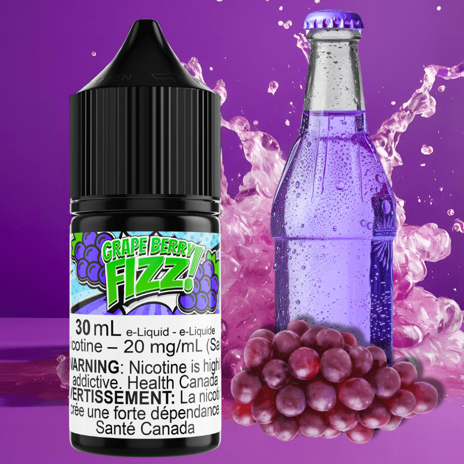 Grape Berry Fizz Salt by Maverick E-Liquid Airdrie Vape SuperStore and Bong Shop Alberta Canada