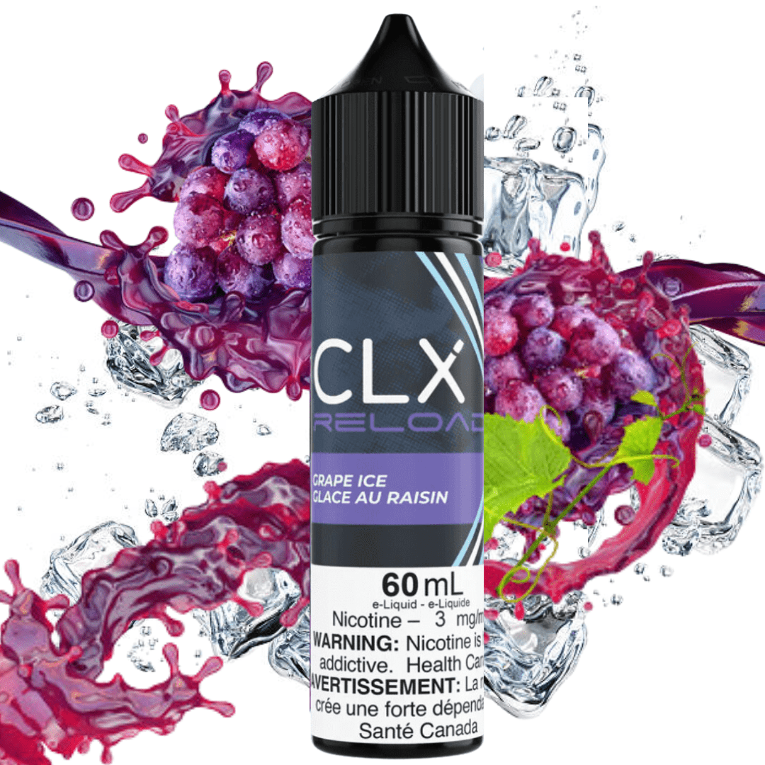 Grape Ice by CLX E-Liquid Airdrie Vape SuperStore and Bong Shop Alberta Canada