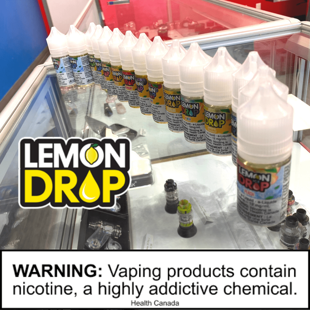 Grape Ice Salts by Lemon Drop E-Liquid Airdrie Vape SuperStore and Bong Shop Alberta Canada