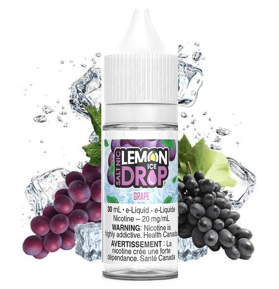 Grape Ice Salts by Lemon Drop E-Liquid Airdrie Vape SuperStore and Bong Shop Alberta Canada