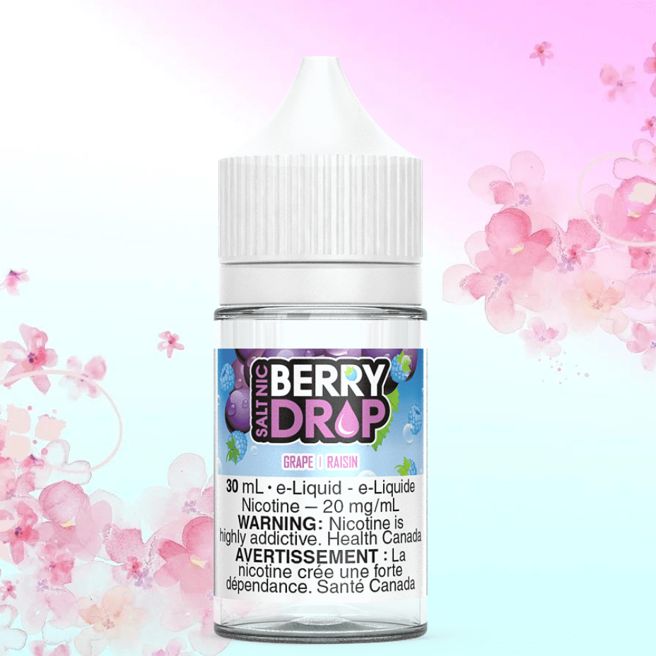 Grape Salt Iced by Berry Drop E-Liquid Airdrie Vape SuperStore and Bong Shop Alberta Canada