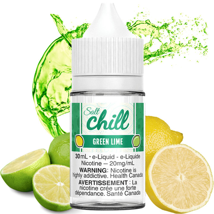 Green Lime Salt By Chill E-Liquids 12mg Airdrie Vape SuperStore and Bong Shop Alberta Canada