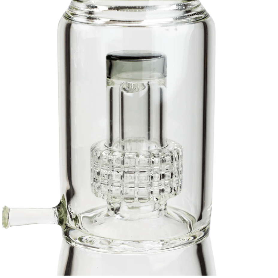 H2O Glass Layered Bong w/ Dome Perc & Triple Matrix Perc-17.5" Airdrie Vape SuperStore and Bong Shop Alberta Canada