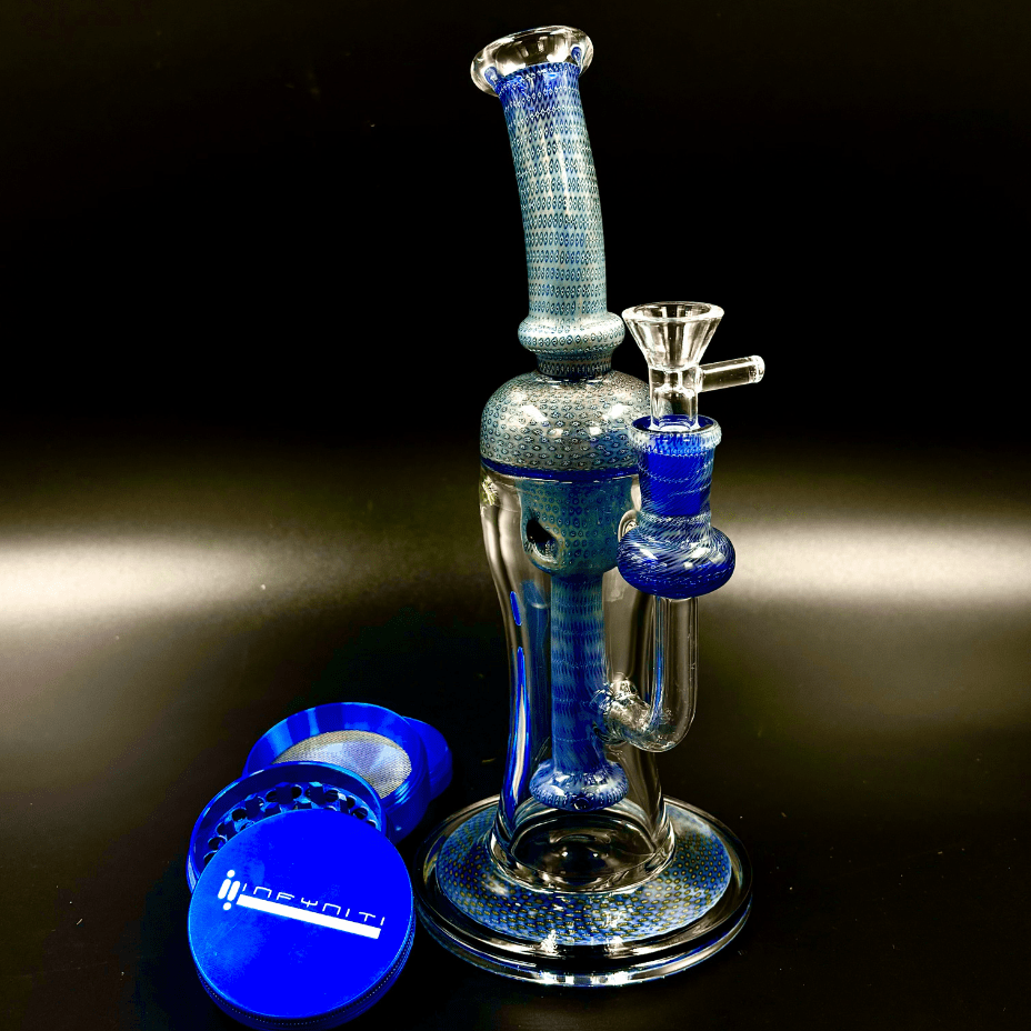 High Class Glass 10.5" Snakeskin Rig Airdrie Vape SuperStore and Bong Shop Alberta Canada