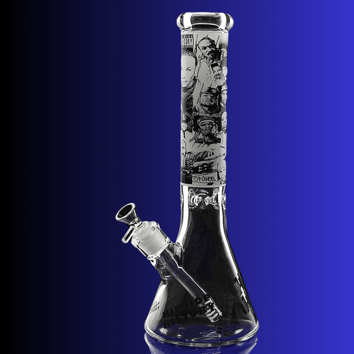 High Class Glass 7mm HipHop History Beaker 7mm Airdrie Vape SuperStore and Bong Shop Alberta Canada