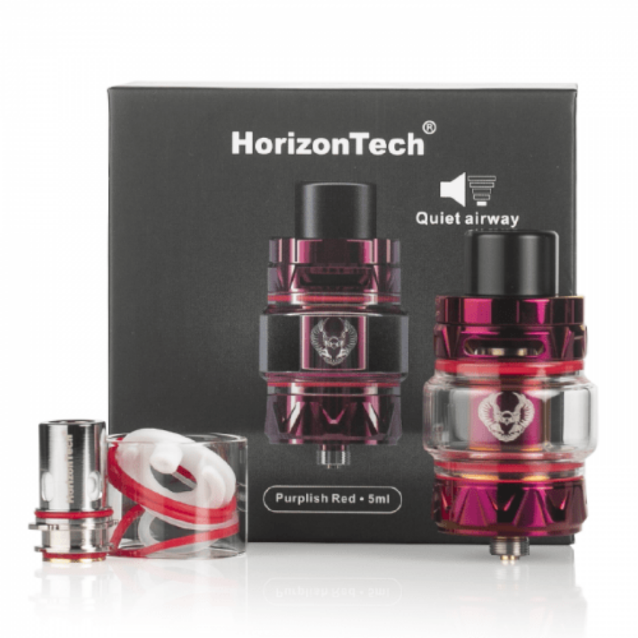 Horizontech Sakerz  Sub-Ohm Tank Purple Red Airdrie Vape SuperStore and Bong Shop Alberta Canada