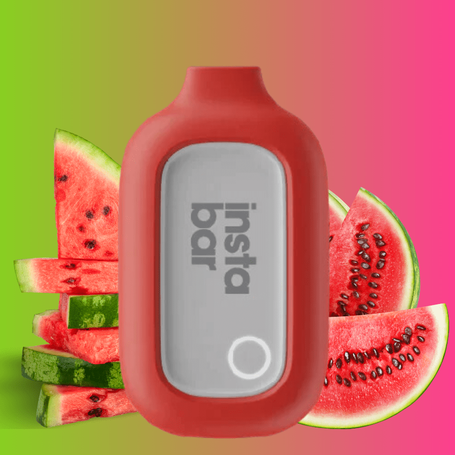 Insta Bar Jar 4000 Disposable Vape-Watermelon Smash 4000 Puffs / 20mg Airdrie Vape SuperStore and Bong Shop Alberta Canada