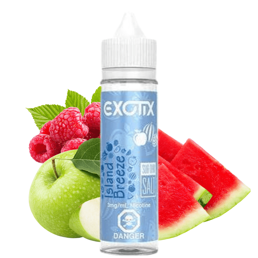 Island Breeze By Exotix E-Liquid 60mL / 3mg Airdrie Vape SuperStore and Bong Shop Alberta Canada