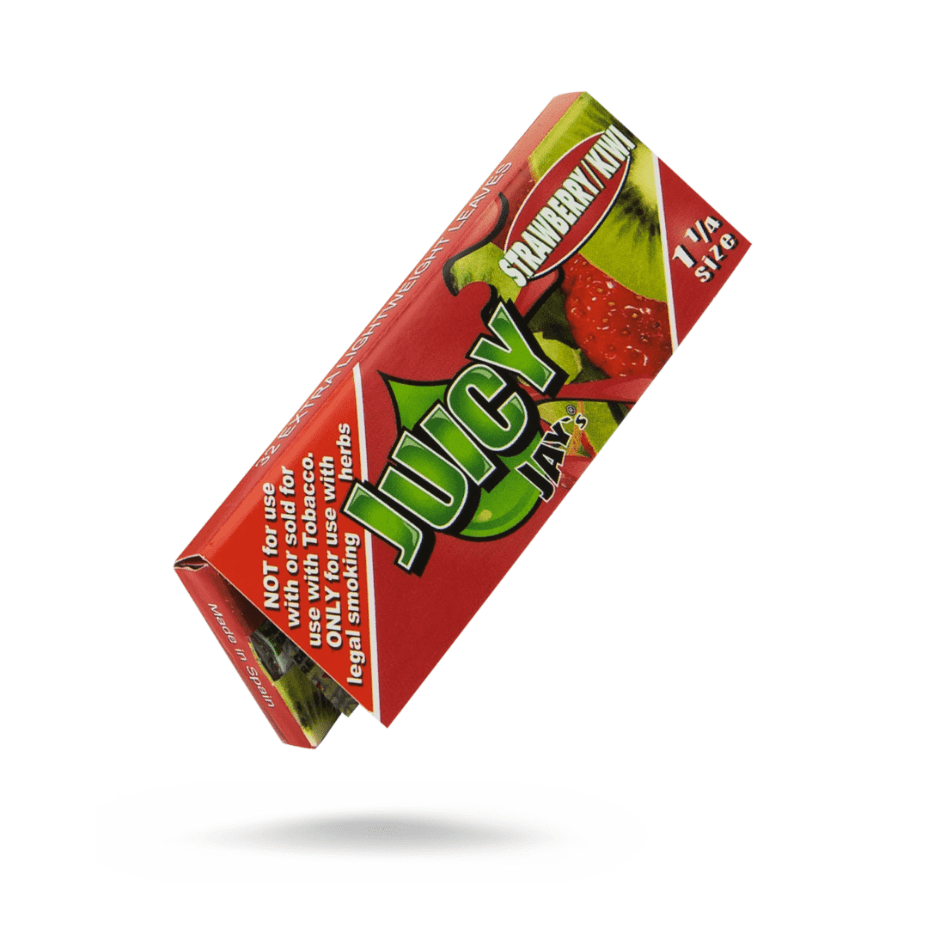 Juicy Jay's Strawberry Kiwi Flavoured Rolling Papers 1 1/4 1¼ / Strawberry Kiwi Airdrie Vape SuperStore and Bong Shop Alberta Canada