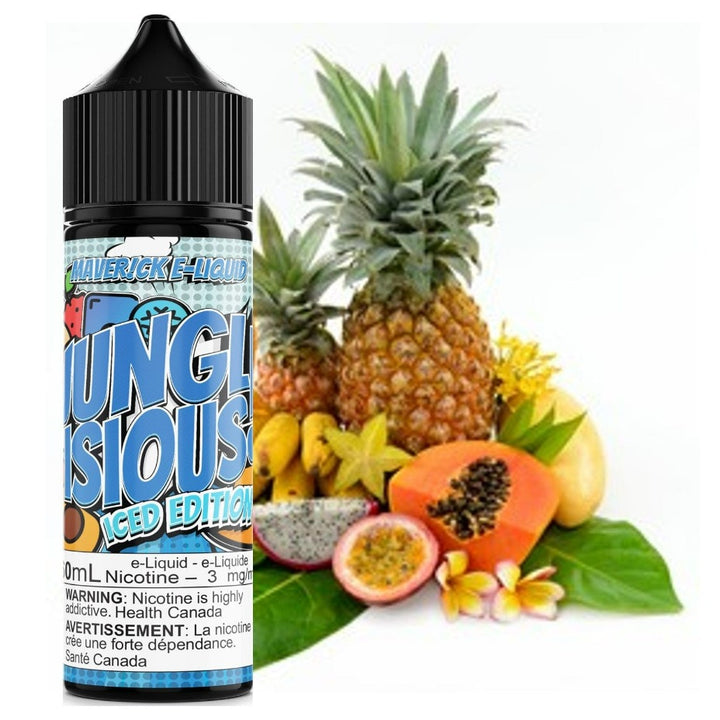 Junglicious by Maverick E-Liquid 60ml / 3mg Airdrie Vape SuperStore and Bong Shop Alberta Canada