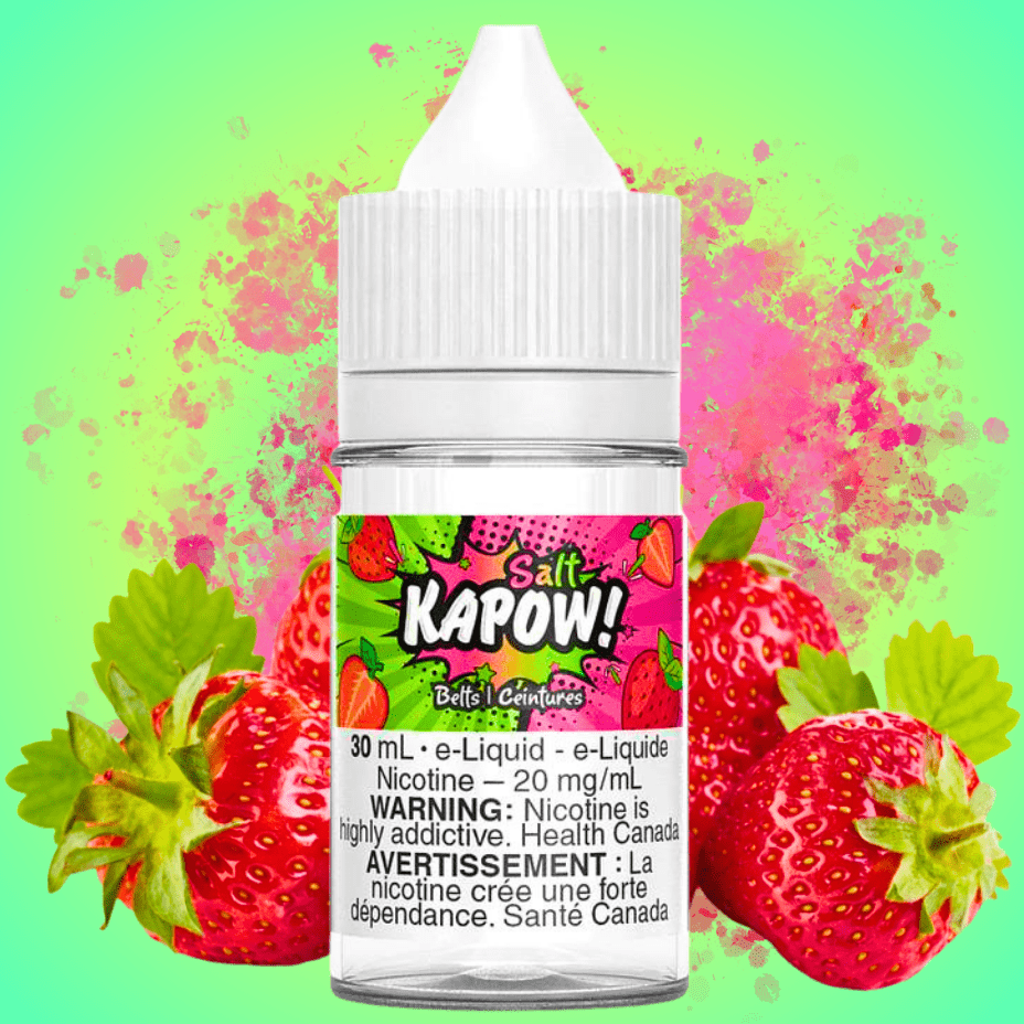 Kapow Salt E-Liquid-Belts Airdrie Vape SuperStore and Bong Shop Alberta Canada