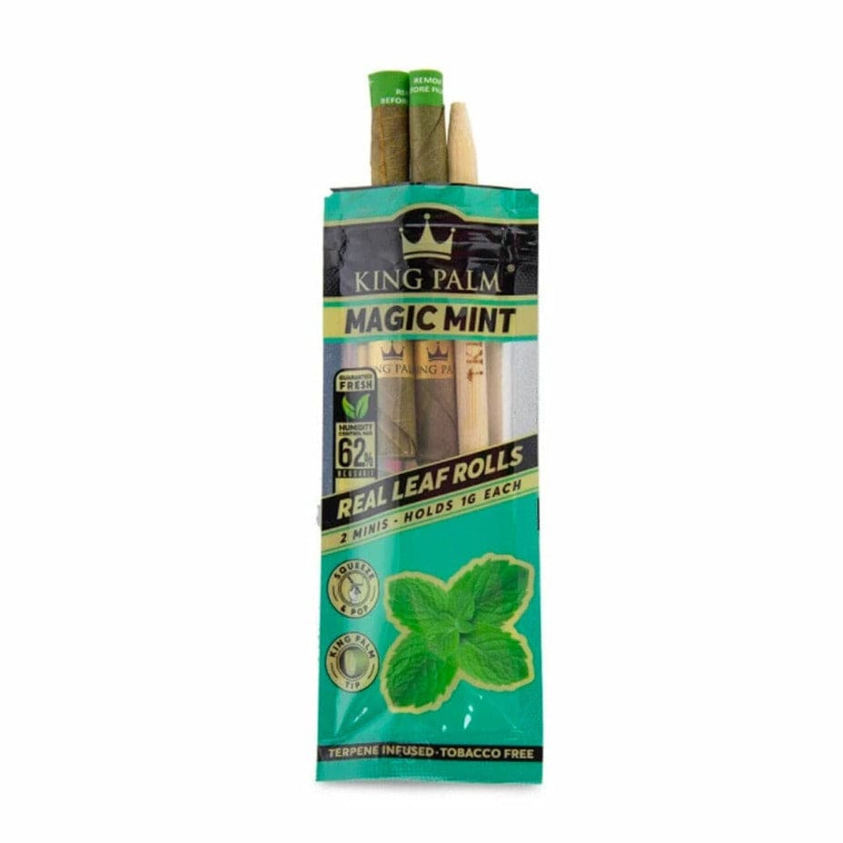 King Palm Mini Pre-Rolls-Magic Mint 2/pkg / Magic Mint Airdrie Vape SuperStore and Bong Shop Alberta Canada