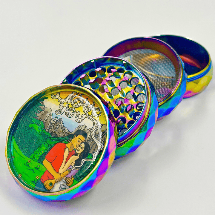 Lady Hornet 4-Piece Zinc Grinder-60mm Airdrie Vape SuperStore and Bong Shop Alberta Canada