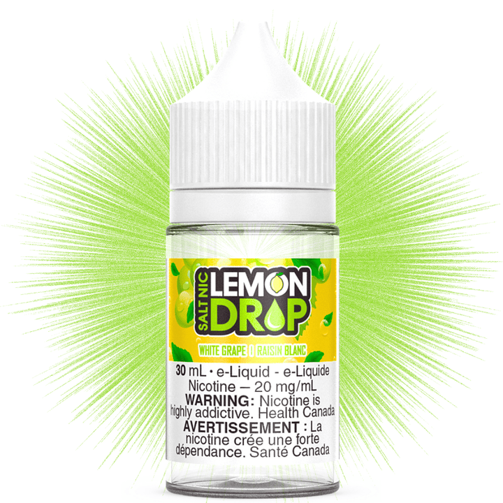 Lemon Drop Salt - White Grape 30ml 30ml / 12mg Airdrie Vape SuperStore and Bong Shop Alberta Canada