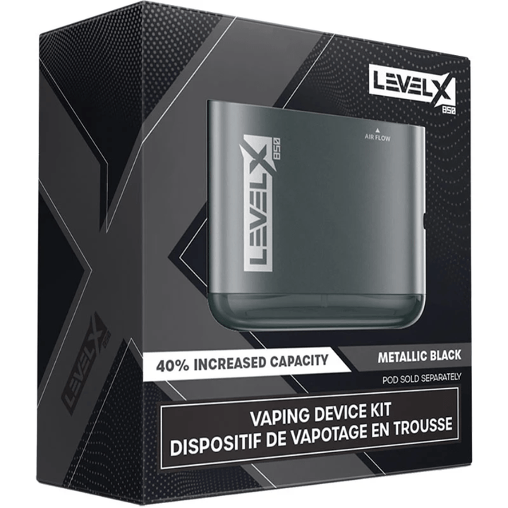 Level X Device Battery-1000 mAh 1000mAh-Black Airdrie Vape SuperStore and Bong Shop Alberta Canada