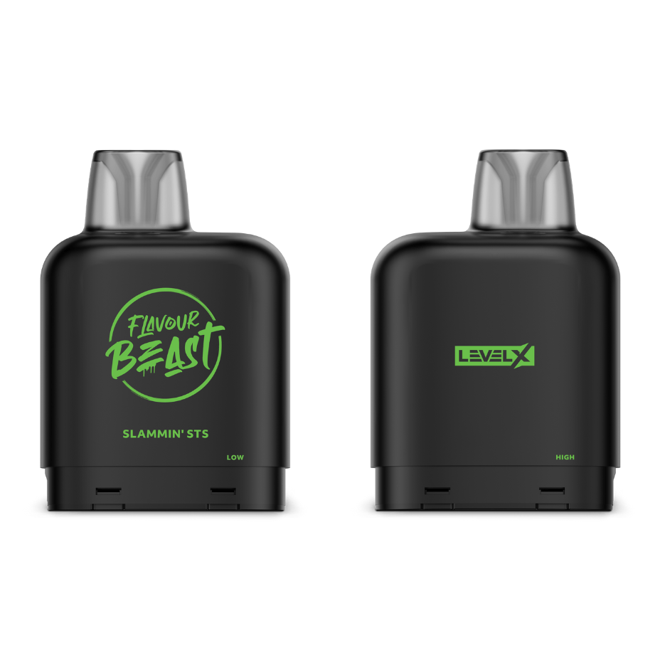 Level X Flavour Beast Pod-Slammin' STS 20mg / 7000 Puffs Airdrie Vape SuperStore and Bong Shop Alberta Canada