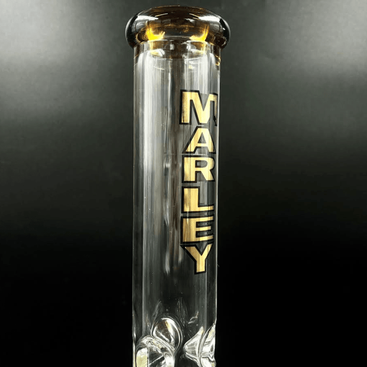 Marley Glass World Engine Bong 20" Amber Airdrie Vape SuperStore and Bong Shop Alberta Canada