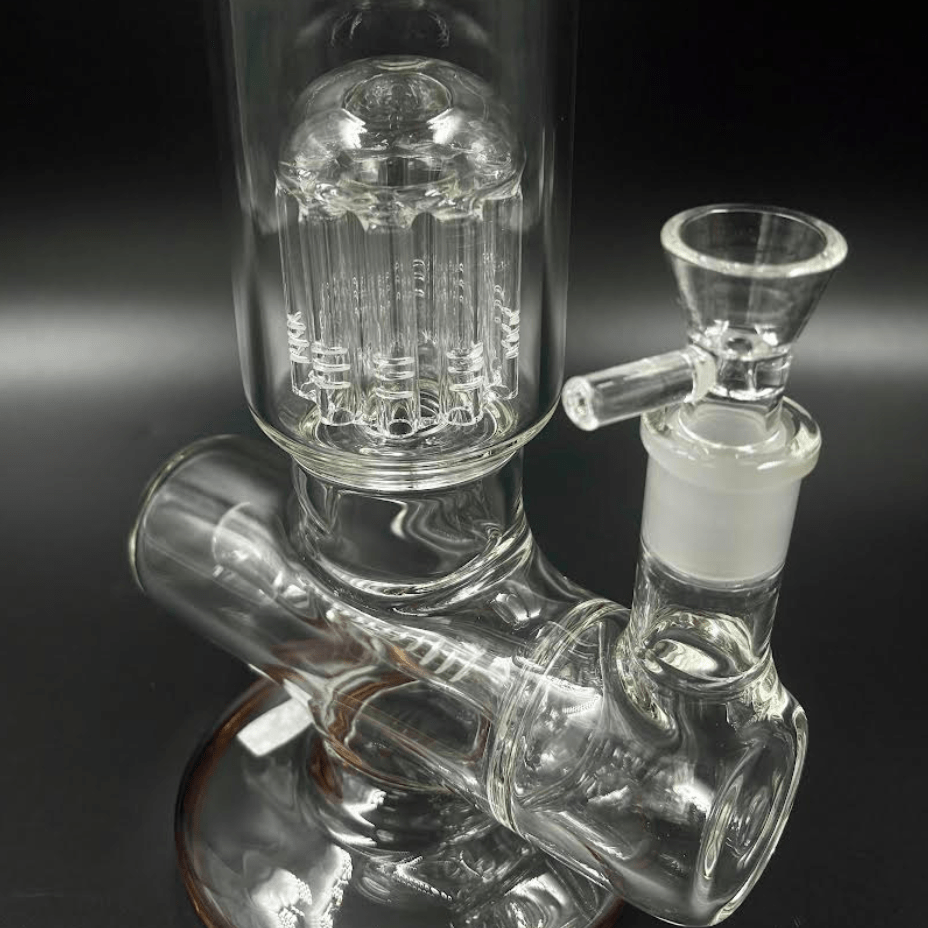 Marley Glass World Engine Bong 20" Amber Airdrie Vape SuperStore and Bong Shop Alberta Canada