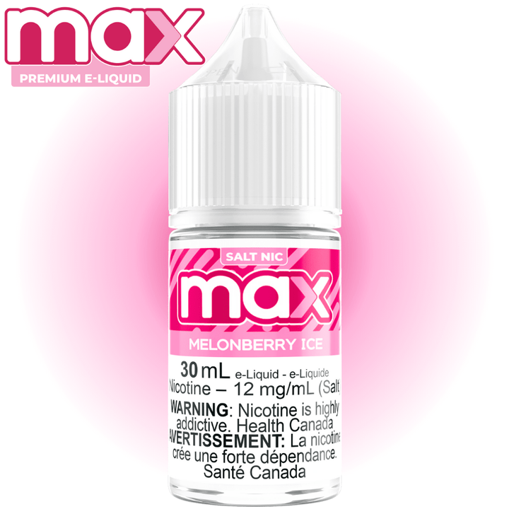 Max E-Liquid - Melonberry Ice Salt 30mL / 12mg Airdrie Vape SuperStore and Bong Shop Alberta Canada