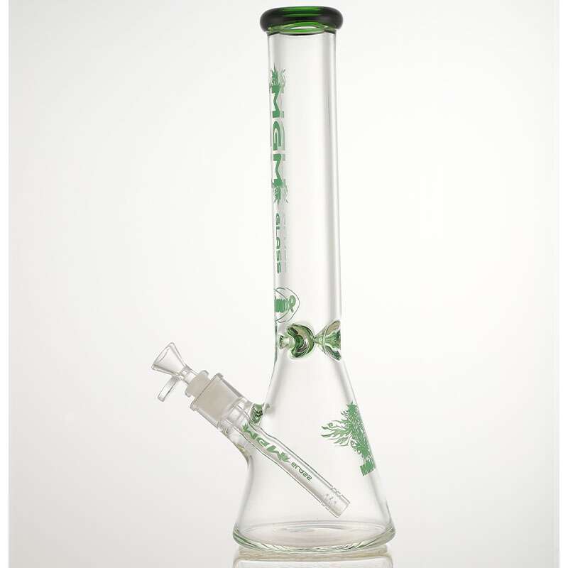 MGM Glass 9mm Logo Beaker-16" Airdrie Vape SuperStore and Bong Shop Alberta Canada