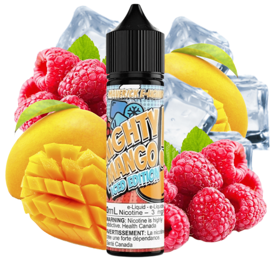 Mighty Mango Iced by Maverick E-Liquid Airdrie Vape SuperStore and Bong Shop Alberta Canada