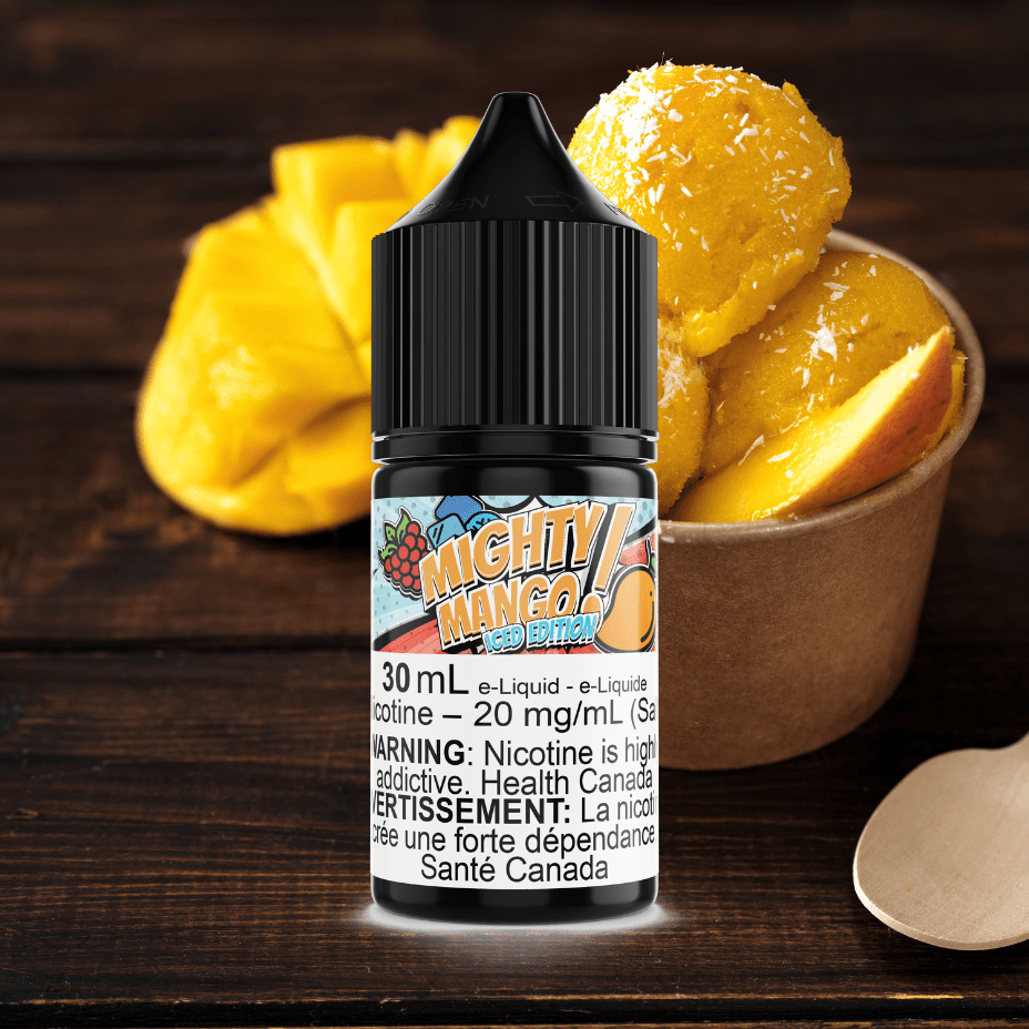 Mighty Mango Iced Salt by Maverick E-Liquid Airdrie Vape SuperStore and Bong Shop Alberta Canada