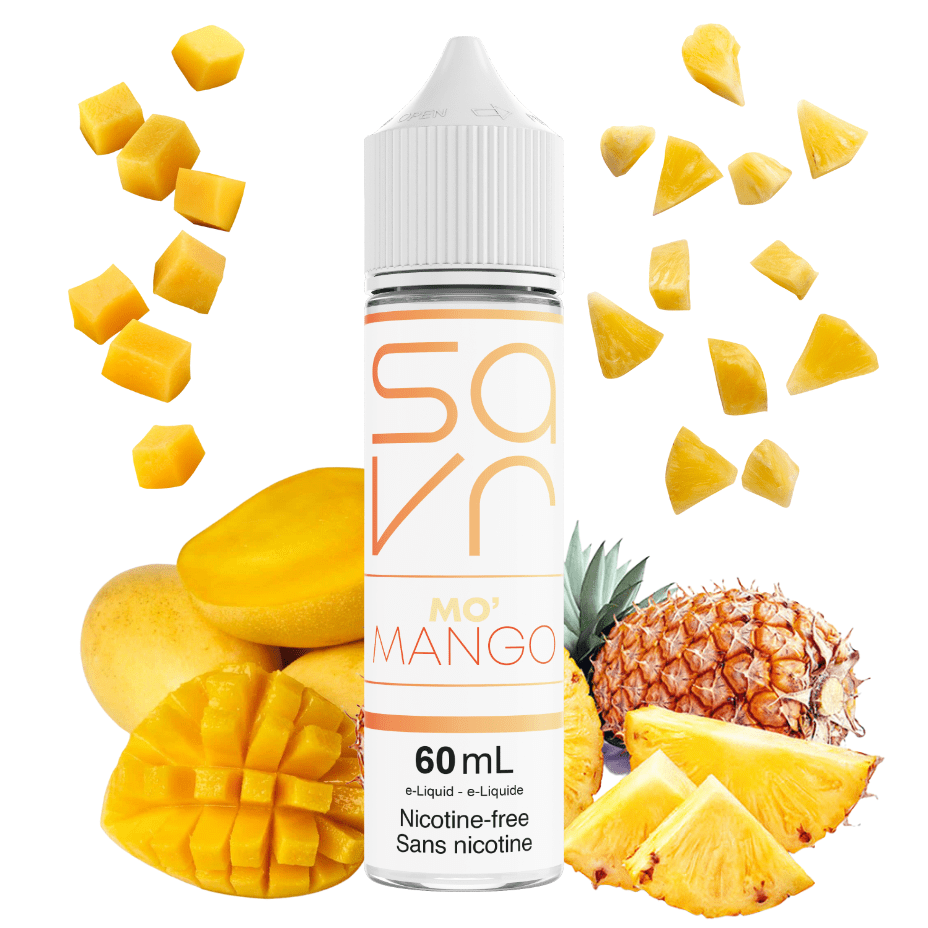 Mo' Mango by Savr E-Liquid 60mL / 3mg Airdrie Vape SuperStore and Bong Shop Alberta Canada