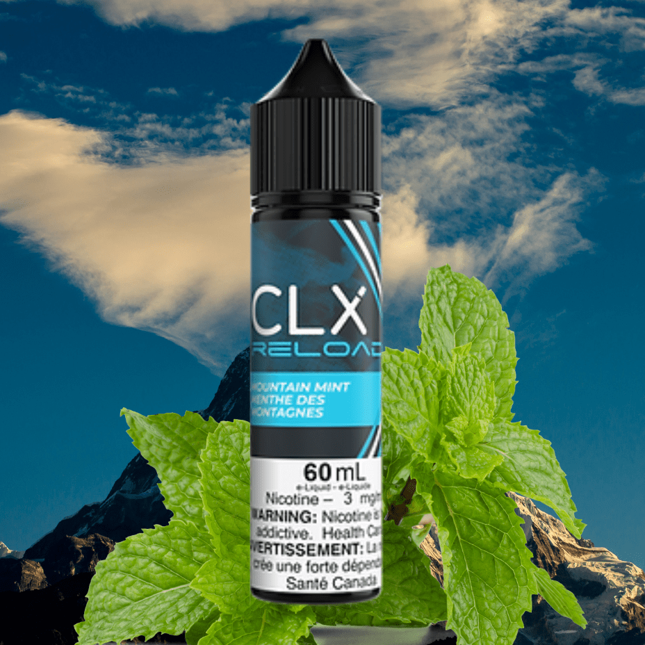 Mountain Mint by CLX E-Liquid 60mL / 3mg Airdrie Vape SuperStore and Bong Shop Alberta Canada