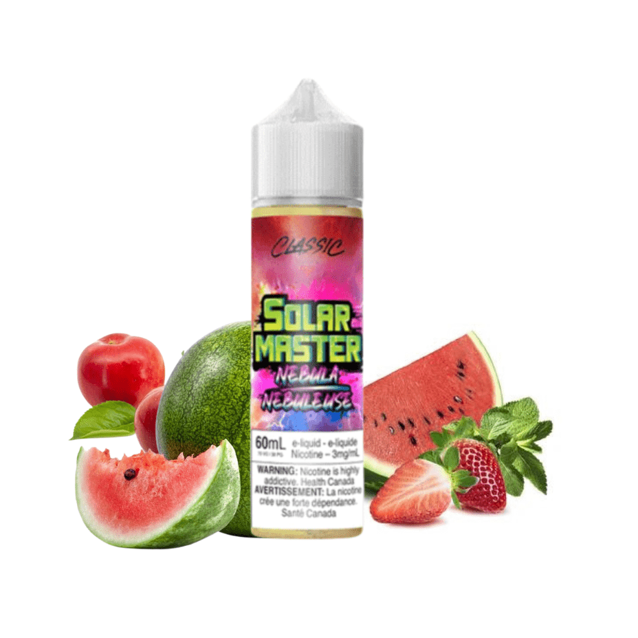 Nebula By Solar Master Freebase E-Liquid 3mg Airdrie Vape SuperStore and Bong Shop Alberta Canada