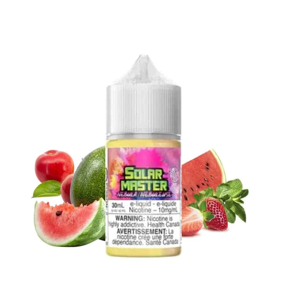 Nebula By Solar Master Salt Nic E-Liquid 10mg Airdrie Vape SuperStore and Bong Shop Alberta Canada