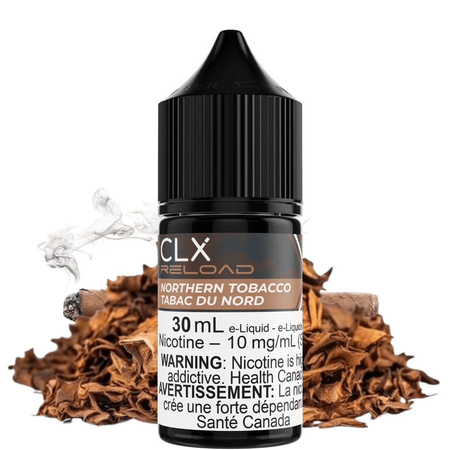Northern Tobacco Salt by CLX Reload E-Liquid Airdrie Vape SuperStore and Bong Shop Alberta Canada