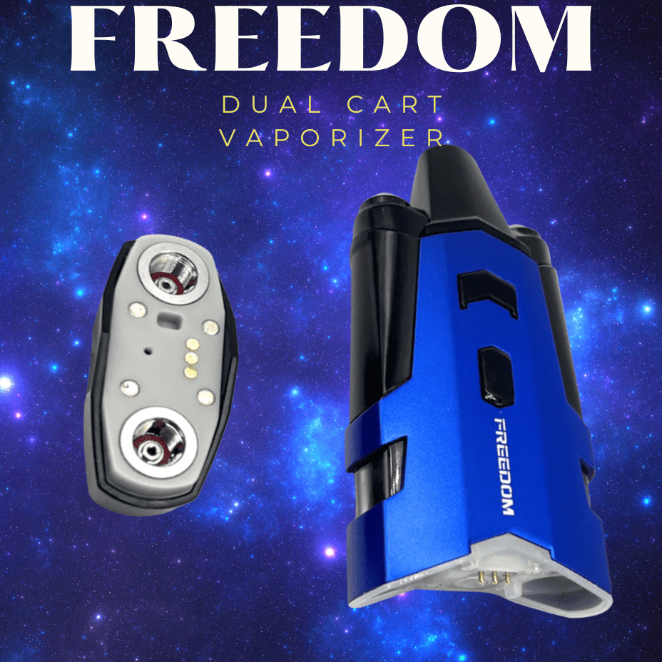 Nova Freedom Dual Cart Vaporizer Airdrie Vape SuperStore and Bong Shop Alberta Canada