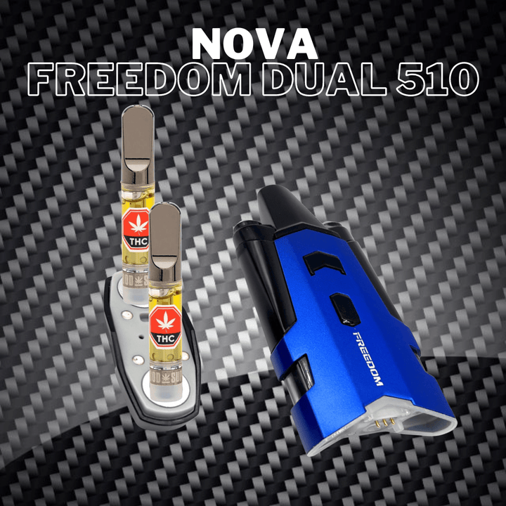 Nova Freedom Dual Cart Vaporizer Airdrie Vape SuperStore and Bong Shop Alberta Canada