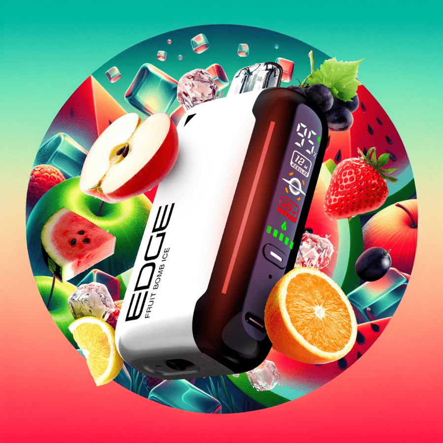 NVZN Edge 20K Disposable Vape-Fruit Bomb Ice 20000 Pufffs / 20mg Airdrie Vape SuperStore and Bong Shop Alberta Canada