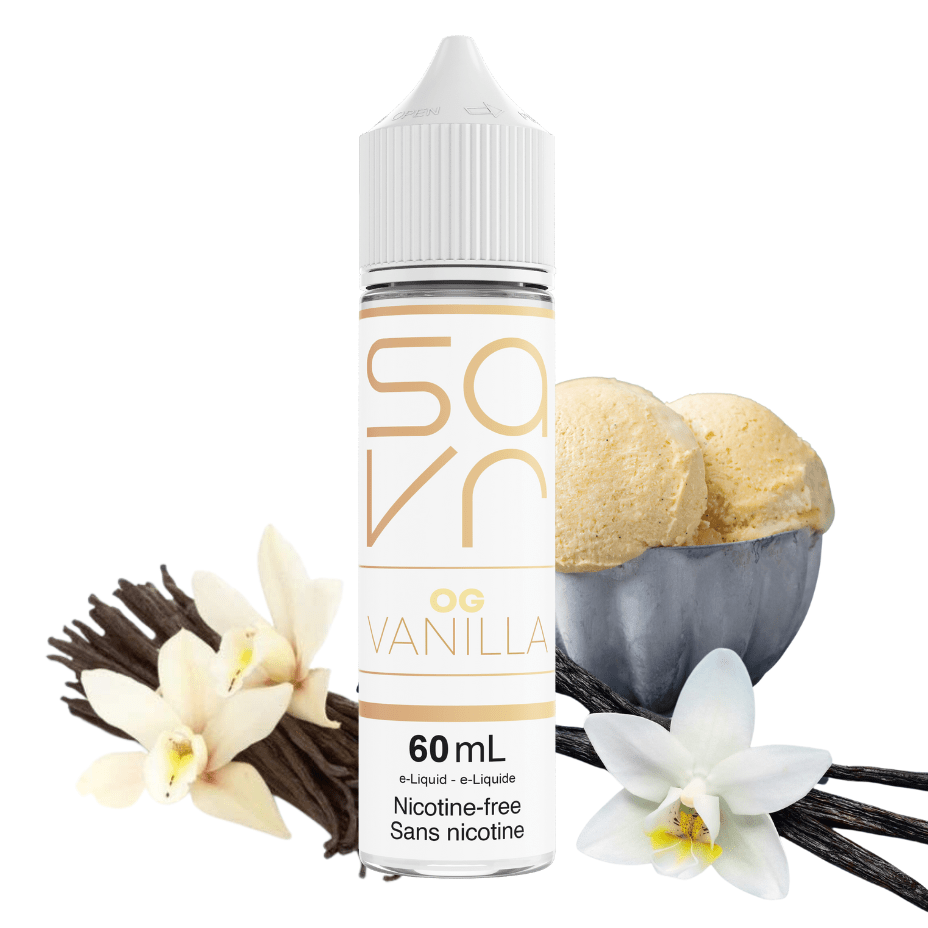 OG Vanilla by Savr E-Liquid 60mL / 3mg Airdrie Vape SuperStore and Bong Shop Alberta Canada