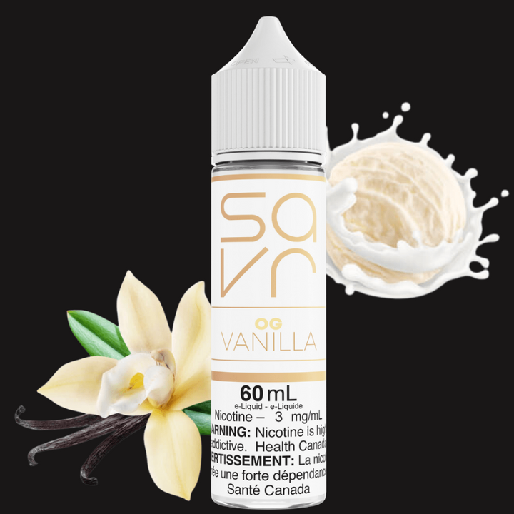 OG Vanilla by Savr E-Liquid Airdrie Vape SuperStore and Bong Shop Alberta Canada