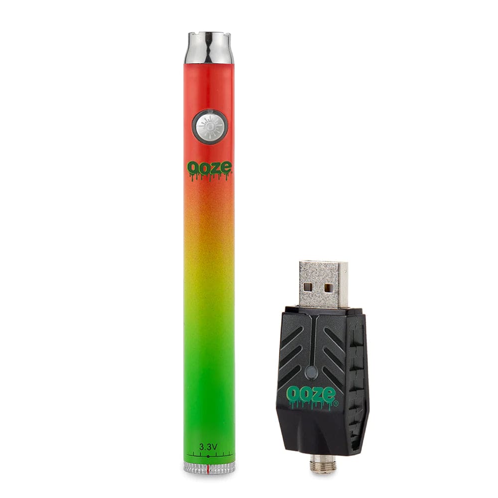 OOZE Slim Twist 510 Adjustable Battery 320mAh / Rasta Airdrie Vape SuperStore and Bong Shop Alberta Canada