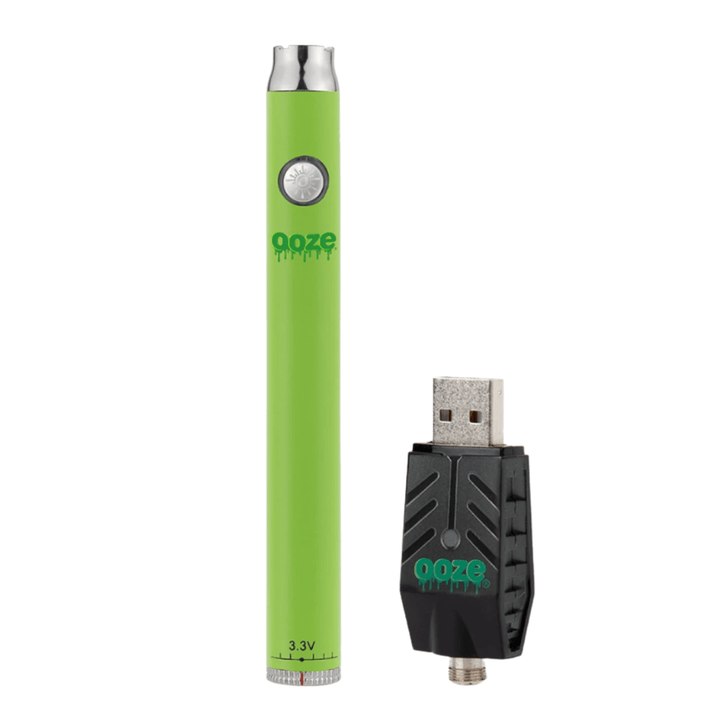 OOZE Slim Twist 510 Adjustable Battery 320mAh / Slime Green Airdrie Vape SuperStore and Bong Shop Alberta Canada