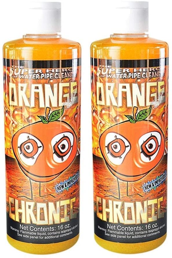 Orange Chronic 16oz Cleaner 16oz Airdrie Vape SuperStore and Bong Shop Alberta Canada