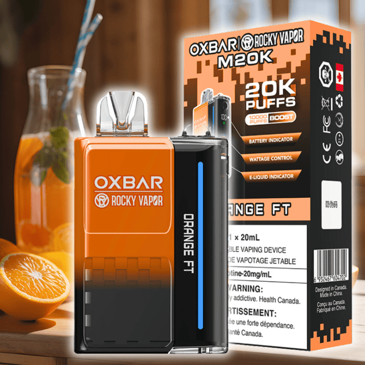 OXBAR M20K Disposable Vape - Orange FT 20000 Airdrie Vape SuperStore and Bong Shop Alberta Canada