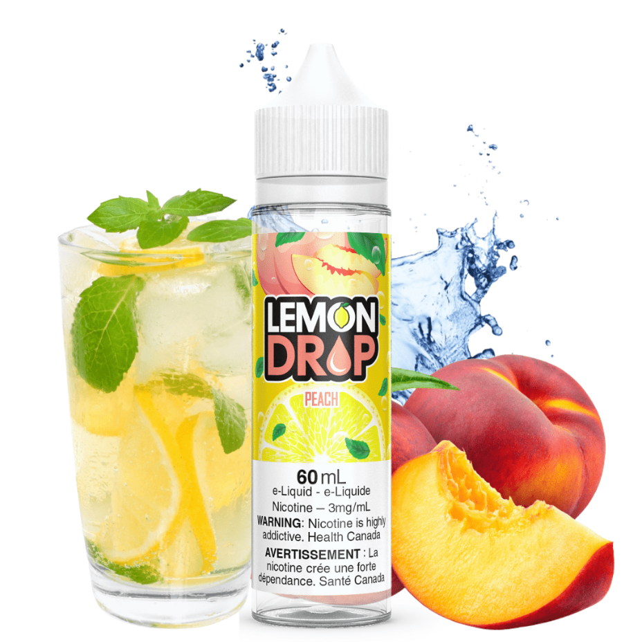 Peach by Lemon Drop E-Liquid-100ml Airdrie Vape SuperStore and Bong Shop Alberta Canada