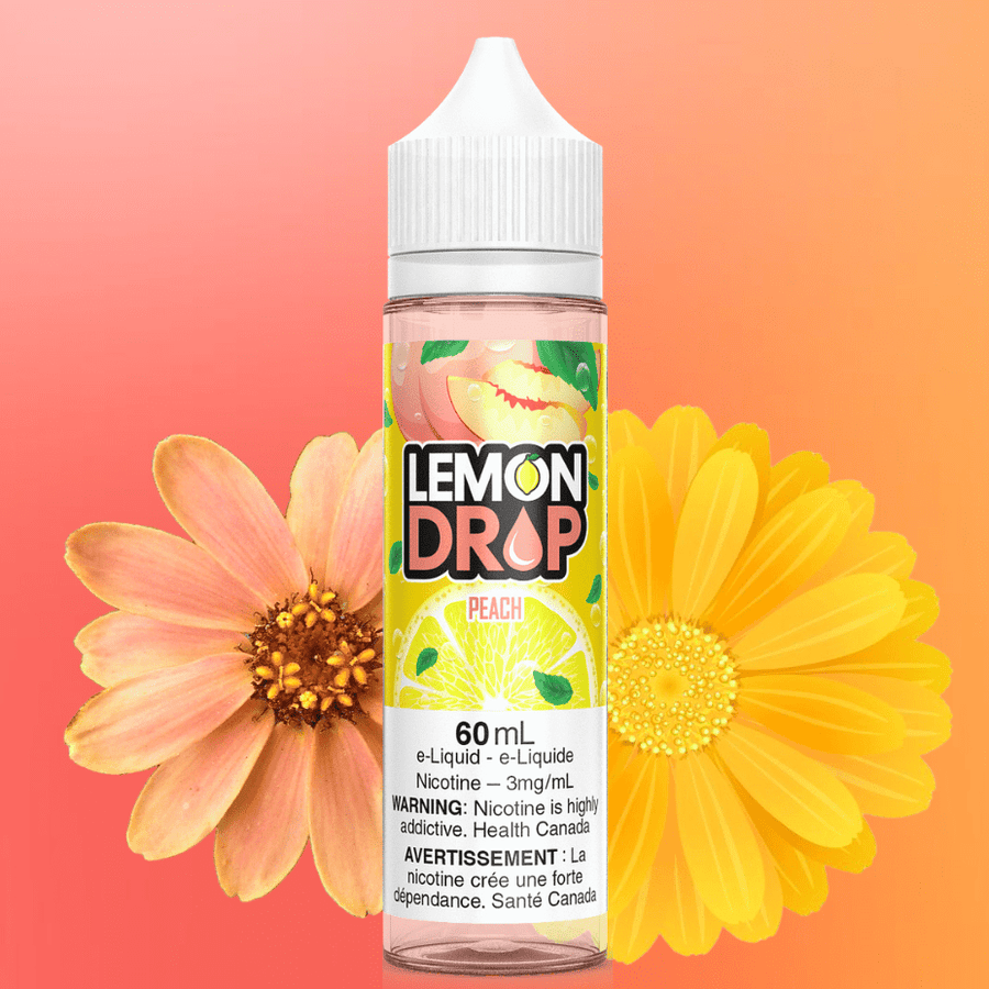 Peach by Lemon Drop E-Liquid Airdrie Vape SuperStore and Bong Shop Alberta Canada