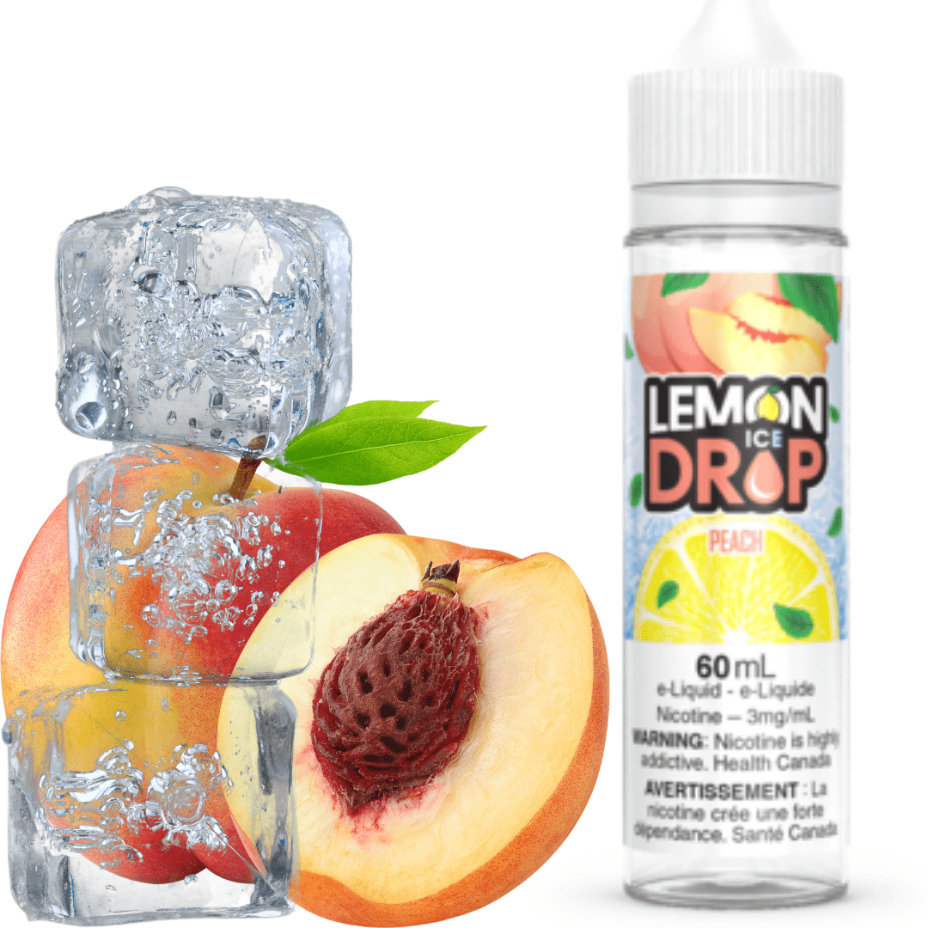 Peach Ice by Lemon Drop E-Liquid 3mg Airdrie Vape SuperStore and Bong Shop Alberta Canada