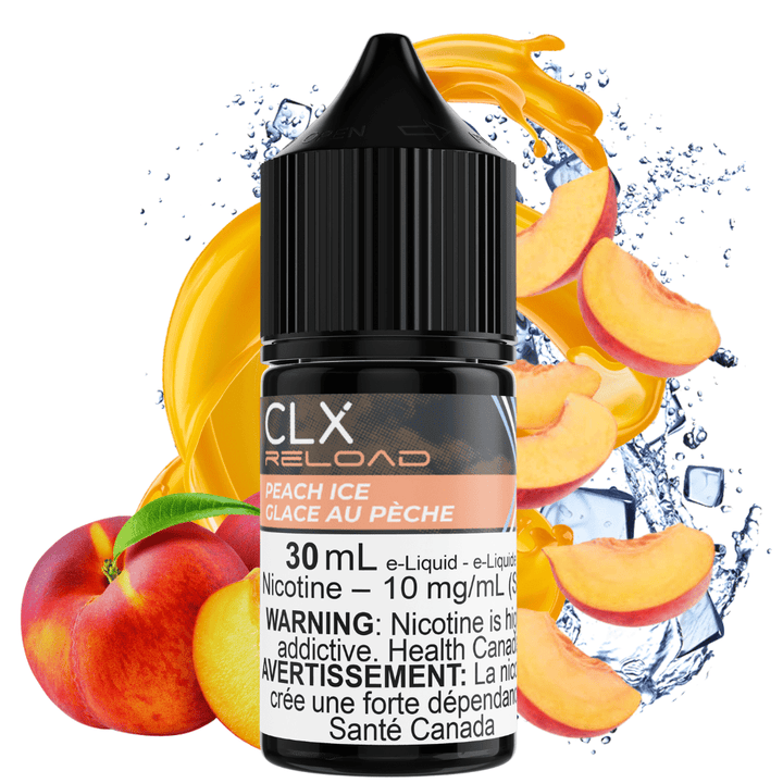 Peach Ice Salt by CLX Reload E-Liquid Airdrie Vape SuperStore and Bong Shop Alberta Canada