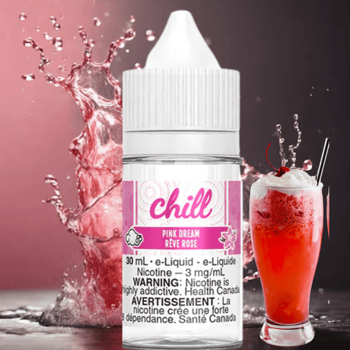 Pink Dream Salts by Chill E-Liquid 30ml / 12mg Airdrie Vape SuperStore and Bong Shop Alberta Canada