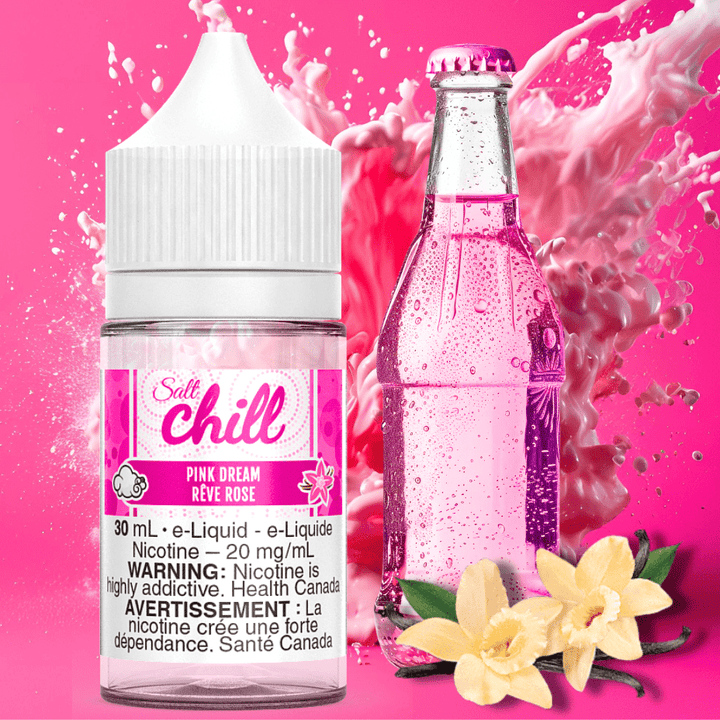 Pink Dream Salts by Chill E-Liquid Airdrie Vape SuperStore and Bong Shop Alberta Canada