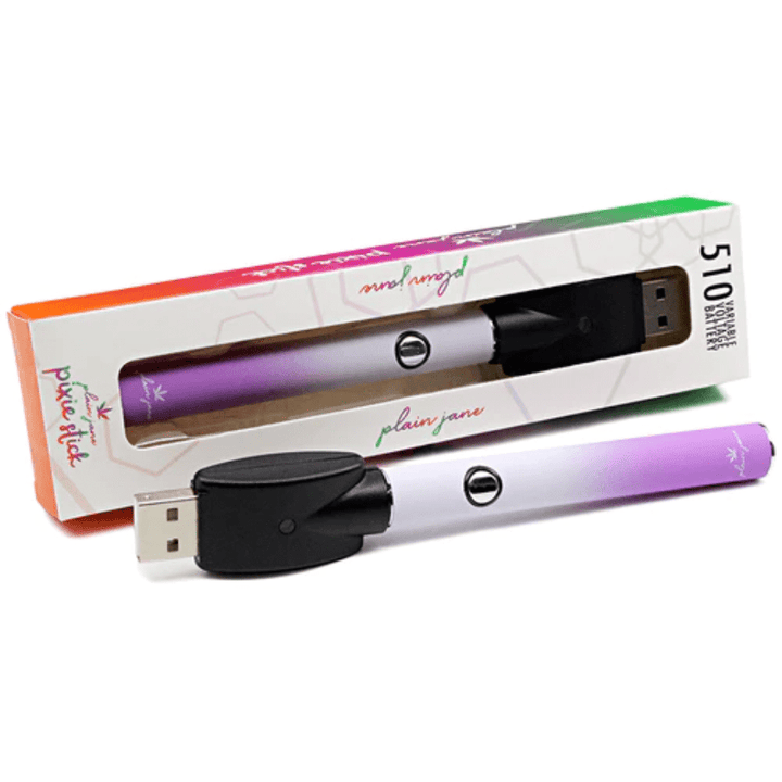 Plain Jane Pixie Stick 510 Battery 320mAh / Purple Rain Airdrie Vape SuperStore and Bong Shop Alberta Canada