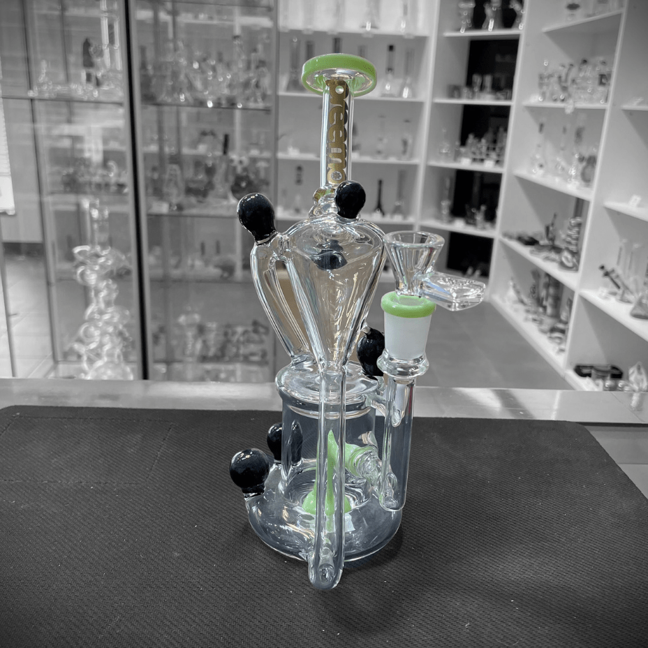 Preemo Glass Bauble Recycler-9" 9" / Mint Green Airdrie Vape SuperStore and Bong Shop Alberta Canada