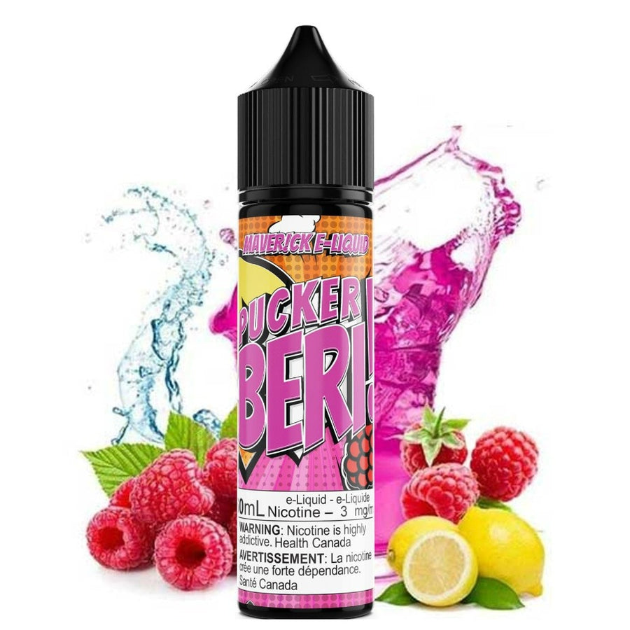 Pucker Beri by Maverick E-Liquid 60ml / 3mg Airdrie Vape SuperStore and Bong Shop Alberta Canada