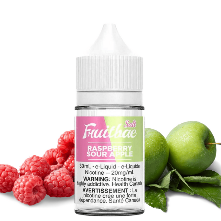 Raspberry Sour Apple Salts by Fruitbae E-Liquid 30ml / 12mg Airdrie Vape SuperStore and Bong Shop Alberta Canada